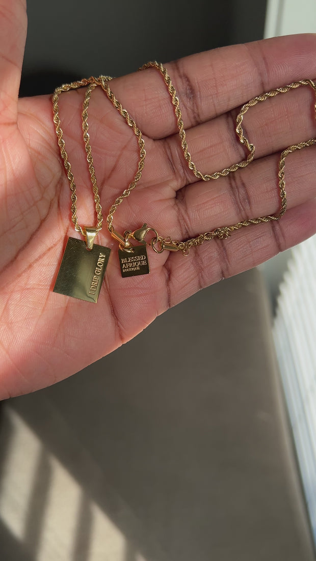 ただし Supreme - 16SS Supreme gold bar pendant 14K ゴールドの み